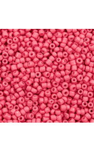 Seed beads 11/0 (2mm) Tulip red